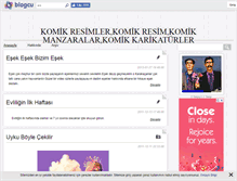 Tablet Screenshot of komik-resimler1.blogcu.com