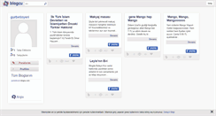 Desktop Screenshot of gurbetinyeri.blogcu.com