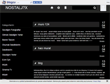 Tablet Screenshot of nostaljix.blogcu.com