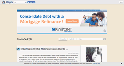 Desktop Screenshot of manager24.blogcu.com