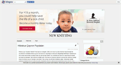 Desktop Screenshot of newknitting.blogcu.com