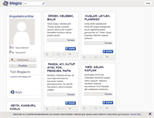 Tablet Screenshot of dogadakicanlilar.blogcu.com