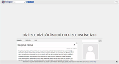 Desktop Screenshot of gunceldiziizle.blogcu.com
