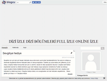 Tablet Screenshot of gunceldiziizle.blogcu.com