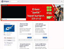Tablet Screenshot of anlikhaber.blogcu.com