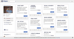 Desktop Screenshot of elifinyemekdunyasi.blogcu.com