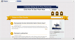 Desktop Screenshot of islamveilim.blogcu.com