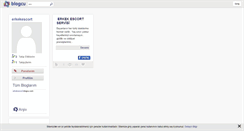 Desktop Screenshot of erkekescort.blogcu.com
