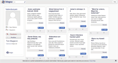 Desktop Screenshot of haberdunyam.blogcu.com