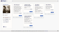 Desktop Screenshot of kayipdunyam.blogcu.com
