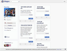 Tablet Screenshot of francika.blogcu.com