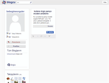 Tablet Screenshot of bebegimeorguler.blogcu.com