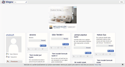 Desktop Screenshot of elisikeyfi.blogcu.com