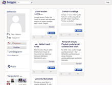 Tablet Screenshot of defnenin.blogcu.com