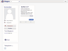 Tablet Screenshot of bursaradyo.blogcu.com