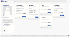 Desktop Screenshot of hayatsende.blogcu.com