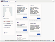 Tablet Screenshot of hayatsende.blogcu.com