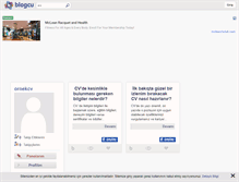 Tablet Screenshot of ornekcv.blogcu.com