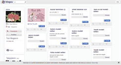 Desktop Screenshot of elele.blogcu.com