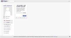 Desktop Screenshot of dinisohbetus.blogcu.com