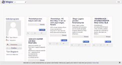 Desktop Screenshot of futbolprogrami.blogcu.com