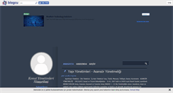 Desktop Screenshot of konutyonetimi.blogcu.com