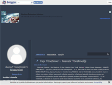 Tablet Screenshot of konutyonetimi.blogcu.com
