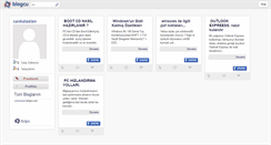 Desktop Screenshot of cankataslan.blogcu.com