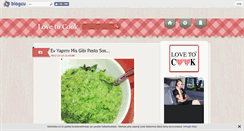 Desktop Screenshot of lovetocook.blogcu.com