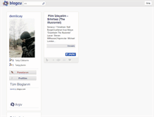Tablet Screenshot of demlicay.blogcu.com