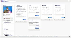 Desktop Screenshot of hisari.blogcu.com