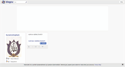 Desktop Screenshot of kuranvetoplum.blogcu.com