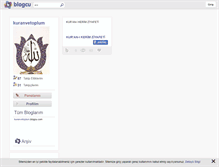 Tablet Screenshot of kuranvetoplum.blogcu.com