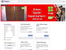 Tablet Screenshot of abouttattoo.blogcu.com