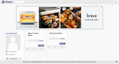 Desktop Screenshot of komediyebak.blogcu.com