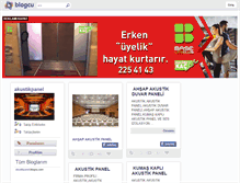 Tablet Screenshot of akustikpanel.blogcu.com