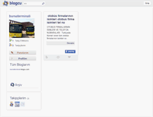 Tablet Screenshot of bursaterminali.blogcu.com