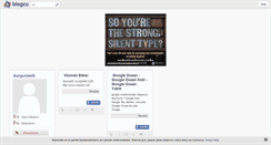 Desktop Screenshot of durgunweb.blogcu.com