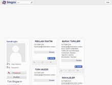 Tablet Screenshot of barakoglu.blogcu.com