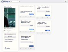 Tablet Screenshot of cikolataece.blogcu.com