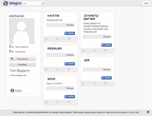 Tablet Screenshot of eskihamal.blogcu.com
