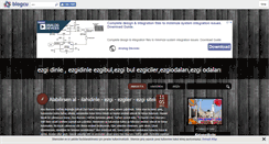 Desktop Screenshot of ezgidinle.blogcu.com