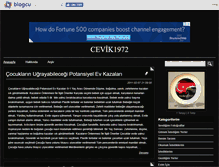 Tablet Screenshot of cevik1972.blogcu.com
