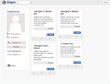 Tablet Screenshot of cizgifilimizle.blogcu.com