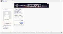 Desktop Screenshot of filmizledim.blogcu.com