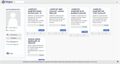 Desktop Screenshot of hurriyethaberleri.blogcu.com