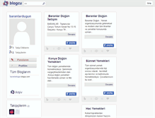 Tablet Screenshot of baranlardugun.blogcu.com