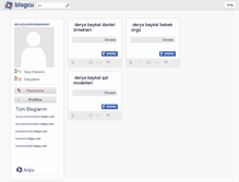 Tablet Screenshot of deryabaykalmodelleri.blogcu.com