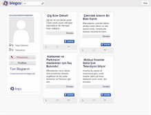 Tablet Screenshot of cocuklarabilimhaberleri.blogcu.com