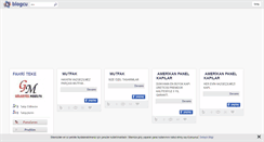 Desktop Screenshot of guleryuzmobilya.blogcu.com